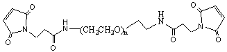 Pegylation bi-functional Maleimide