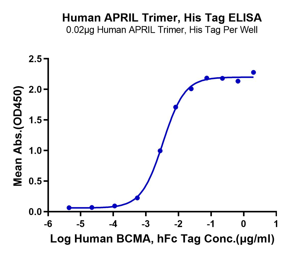 Human APRIL/TNFSF13 Trimer Protein (LTP10729)